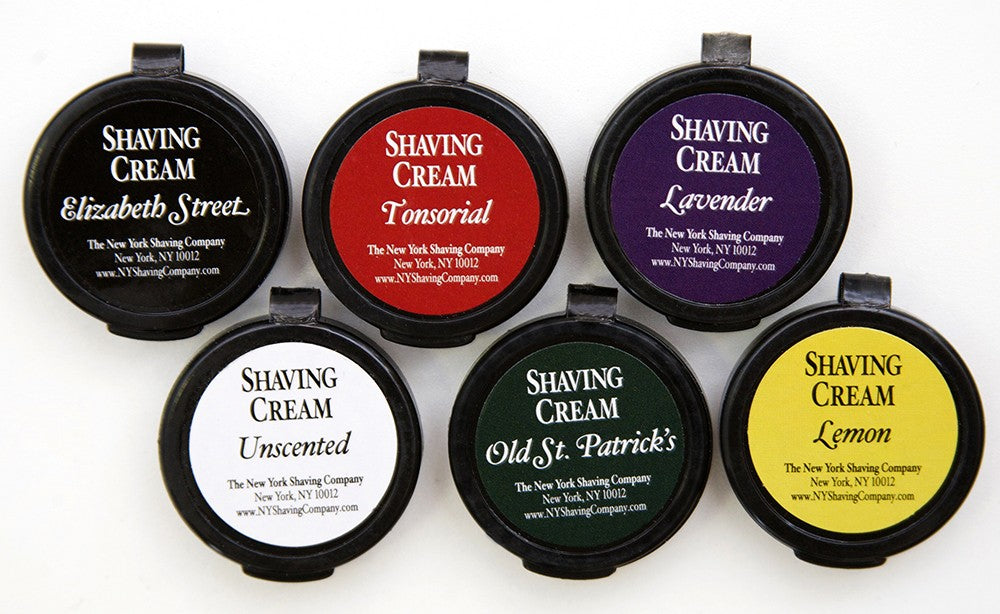 Shaving Cream Sample Pack The New York Shaving Company