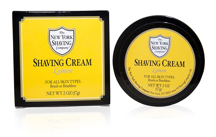 Lemon Shaving Cream - 2.5 oz