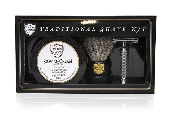 Unscented Traditional Shave Kit