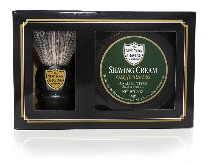 Old St. Patrick's Shaving Cream and Brush Kit