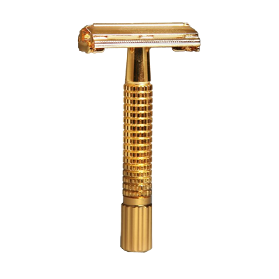 Gold Safety Razor — The New York Shaving Company