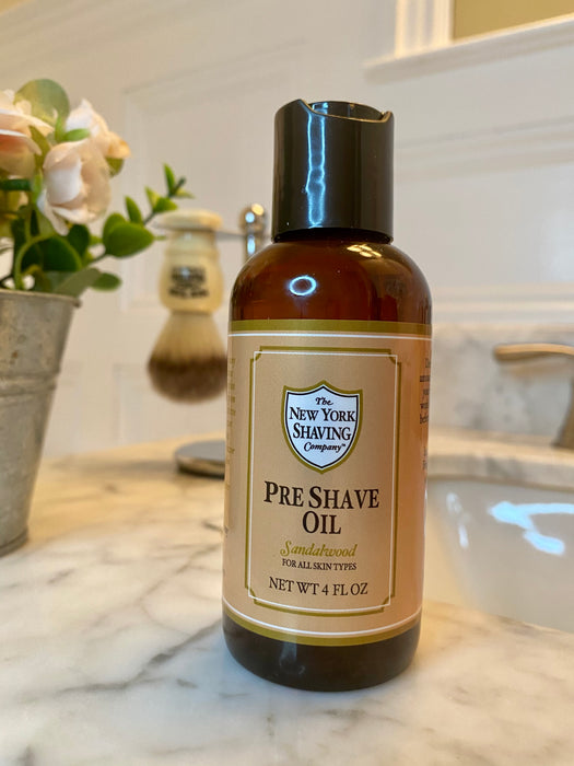 Sandalwood Pre-Shave Oil - 4 oz