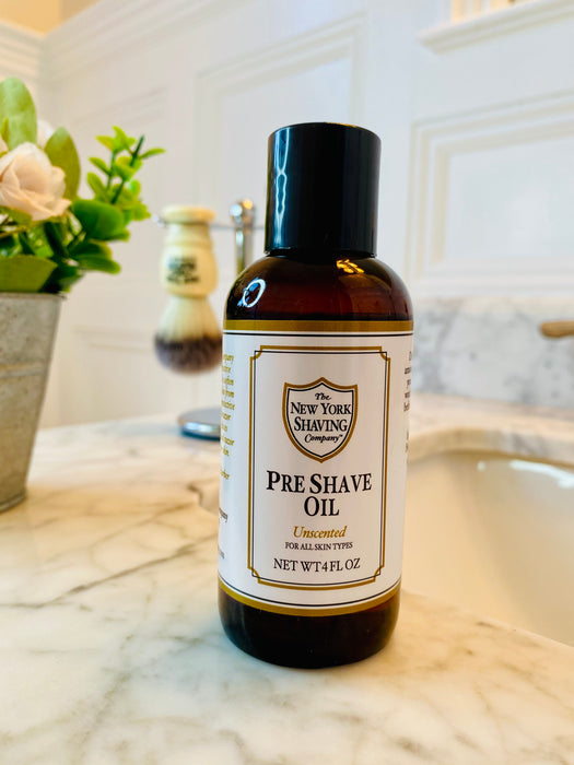 Unscented Pre-Shave Oil - 4 oz