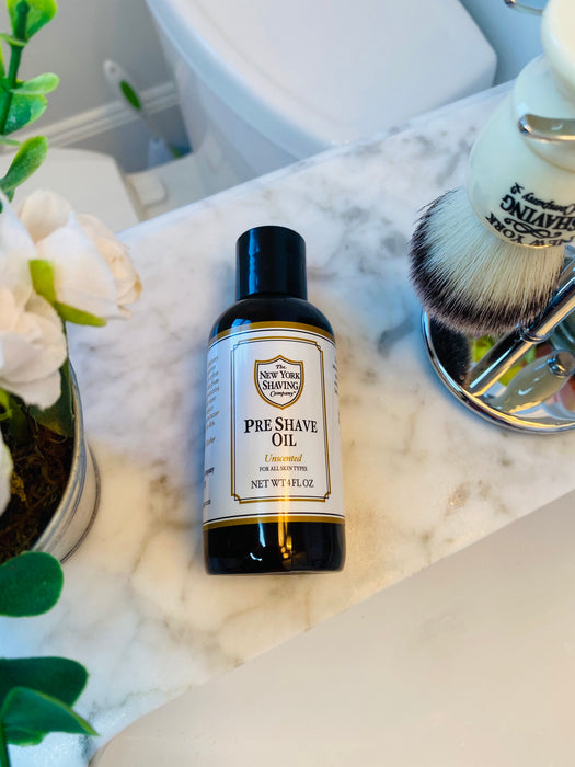 Unscented Pre-Shave Oil - 4 oz